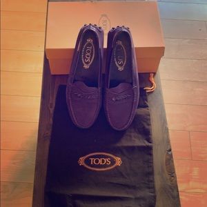 Tod’s Suede Gommino Loafers